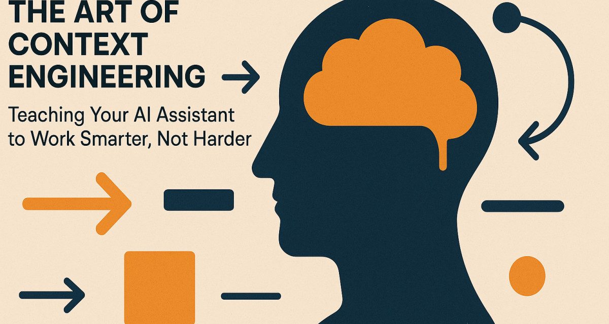 The Art of Context Engineering: Teaching Your AI Assistant to Work Smarter, Not Harder