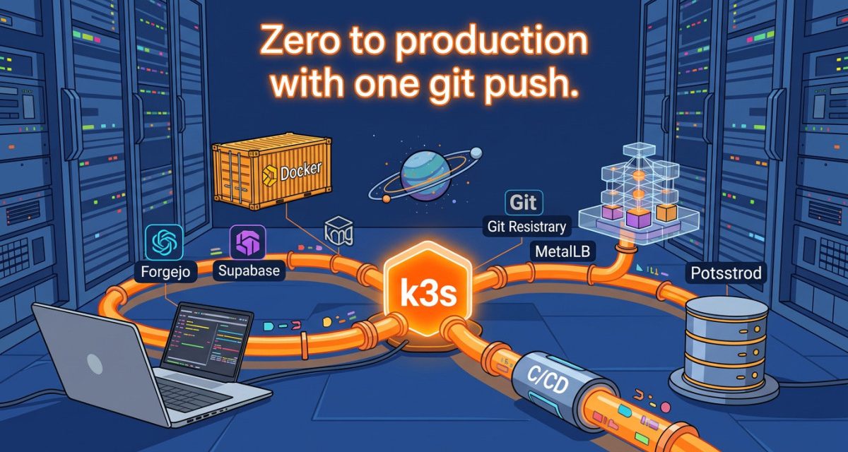 From Zero to Full-Stack App on k3s with CI/CD: A Complete Walkthrough